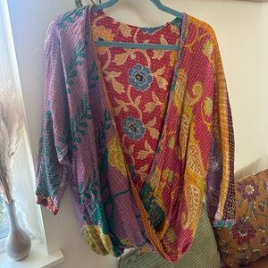 Free size Kantha bae reversible top
